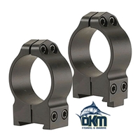 Warne CZ 527 30mm Fixed Medium Rings - Matte