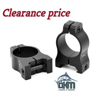 Warne Vapor 1″ Medium Rings – Matte RRP $114.99