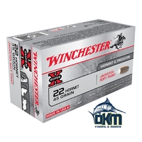 Winchester SuperX .22Hornet 45gr SP (50)