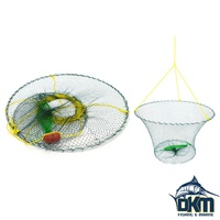 Kilwell Net Crab/Koura Trap 2-Ring with Rope