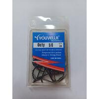 Youvella Octopus Hooks 5/0 PK26