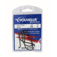 Youvella Octy Hooks 8/0 (4 per pack)