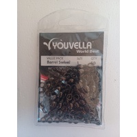 Youvella Barrel Swivel Size 1 50 pack
