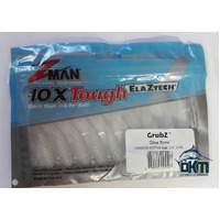 Z-MAN GrubZ 2.5" Glow Bone 8Pk