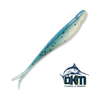ZMAN Scented Jerk Shadz Nuked Pilchard Glow Size 4 PK5