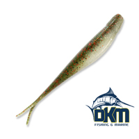 ZMAN Scented Jerk Shadz Redbone Size 4'' PK5