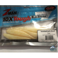 ZMAN Scented Jerk Shadz Glow 7'' 4PK