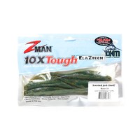 ZMAN Jerk Shadz Motor Oil 7" Pk 4