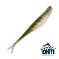 Zman Scented Jerk Shadz Redbone 5" pk5.
