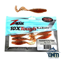 ZMAN StreakZ Curly Tailz New Penny 4'' PK5