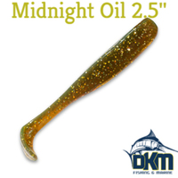 ZMAN Slim SwimZ 2.5'' Midnight Oil PK8