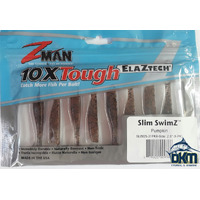 Z-MAN Slim SwimZ 2.5'' Pumpkin 8PK