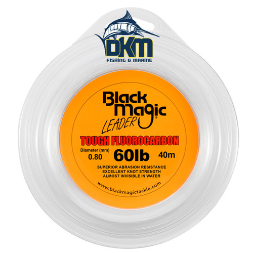 Black Magic Tough Fluorocarbon Leader 60lb