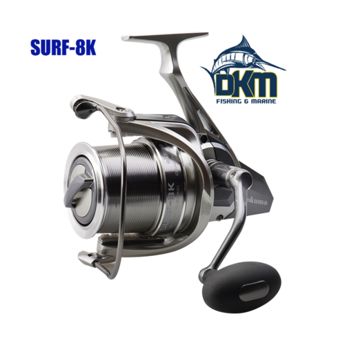 Okuma Surf 8K reel 5+1BB ALUM LONG CAST SPOOL